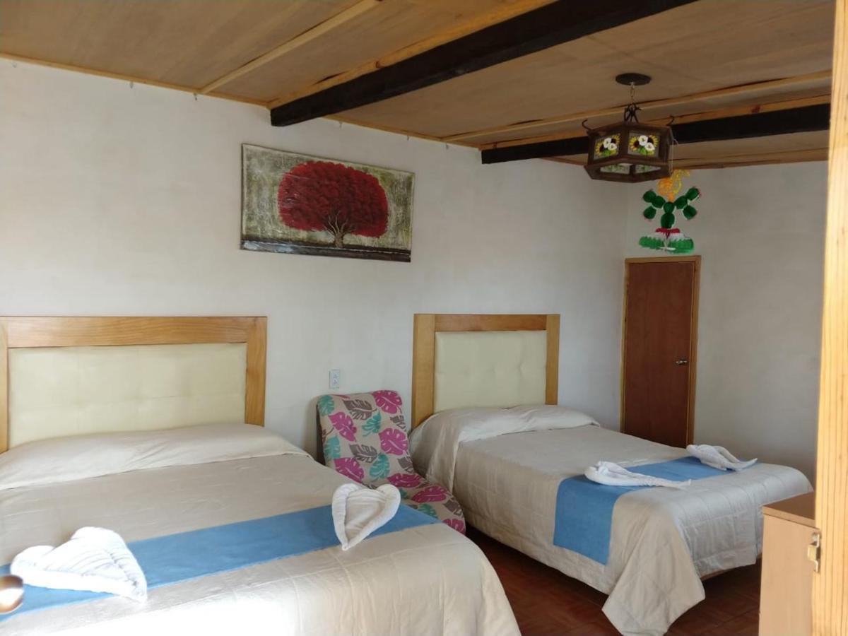 Cabanas Tipo Habitacion Planta Alta En Zacatlán Buitenkant foto
