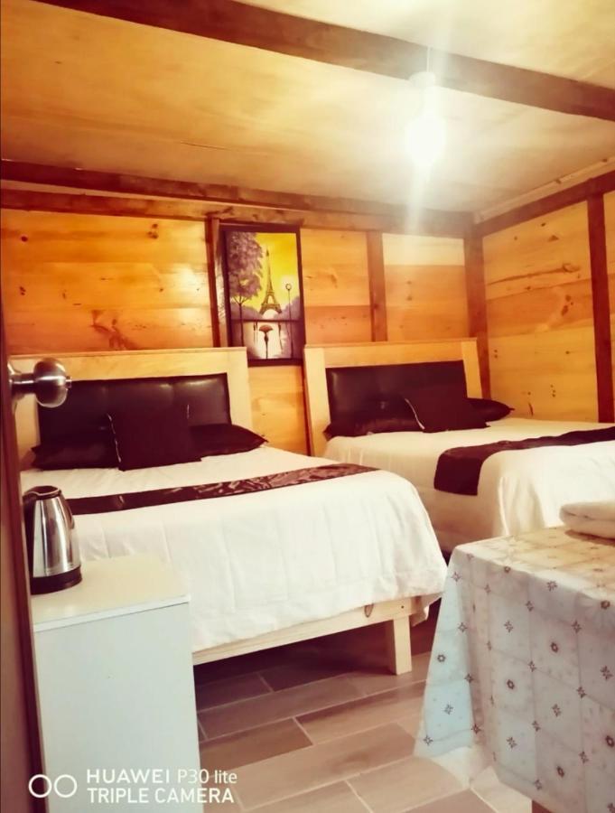 Cabanas Tipo Habitacion Planta Alta En Zacatlán Buitenkant foto